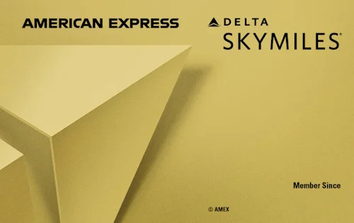 Delta SkyMiles Gold American Express Card art