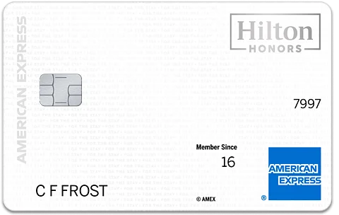 Hilton Honors American Express Card art