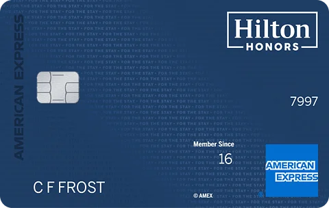 Hilton Honors Surpass Card art