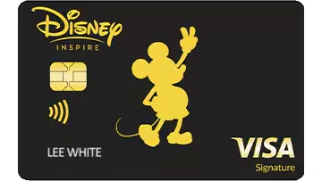 Disney Inspire Visa Card art