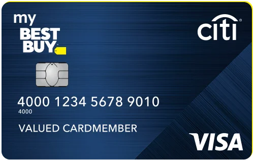 Best Buy Visa card art