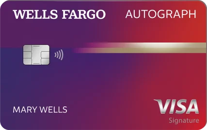 Wells Fargo Autograph Card art